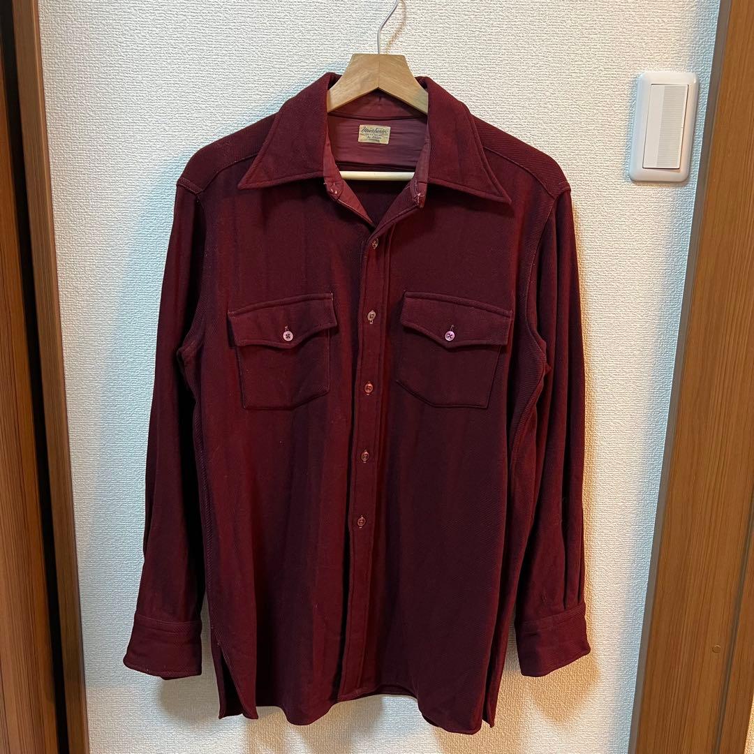 40s ウールシャツ