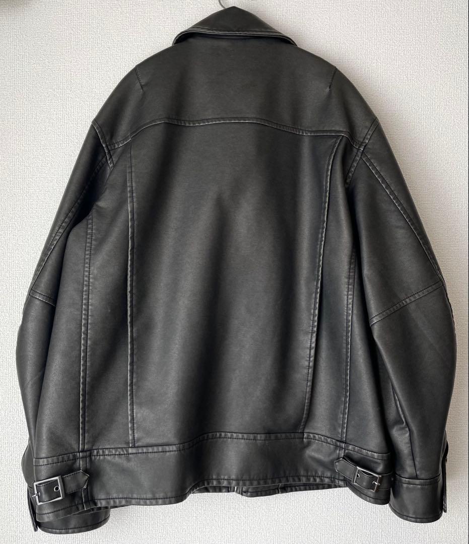 SLY / VINTAGE BOXY ヴィンテージ フェイクレザー ジャケット