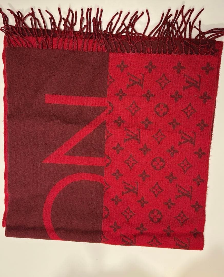 K*様 LOUIS VUITTON 100%カシミア　ストール　ショール　マフラ