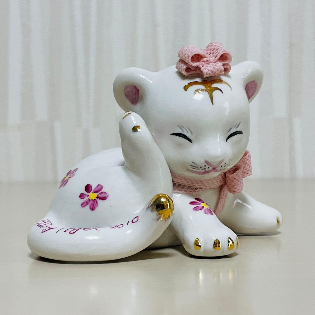 アイリッシュドレスデン 干支 寅 トラ 2010年 置物 フィギュリン