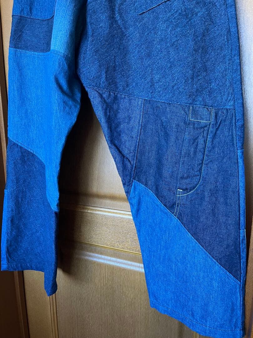 リベア バイ ジョンブル パッチワークイージーパンツ