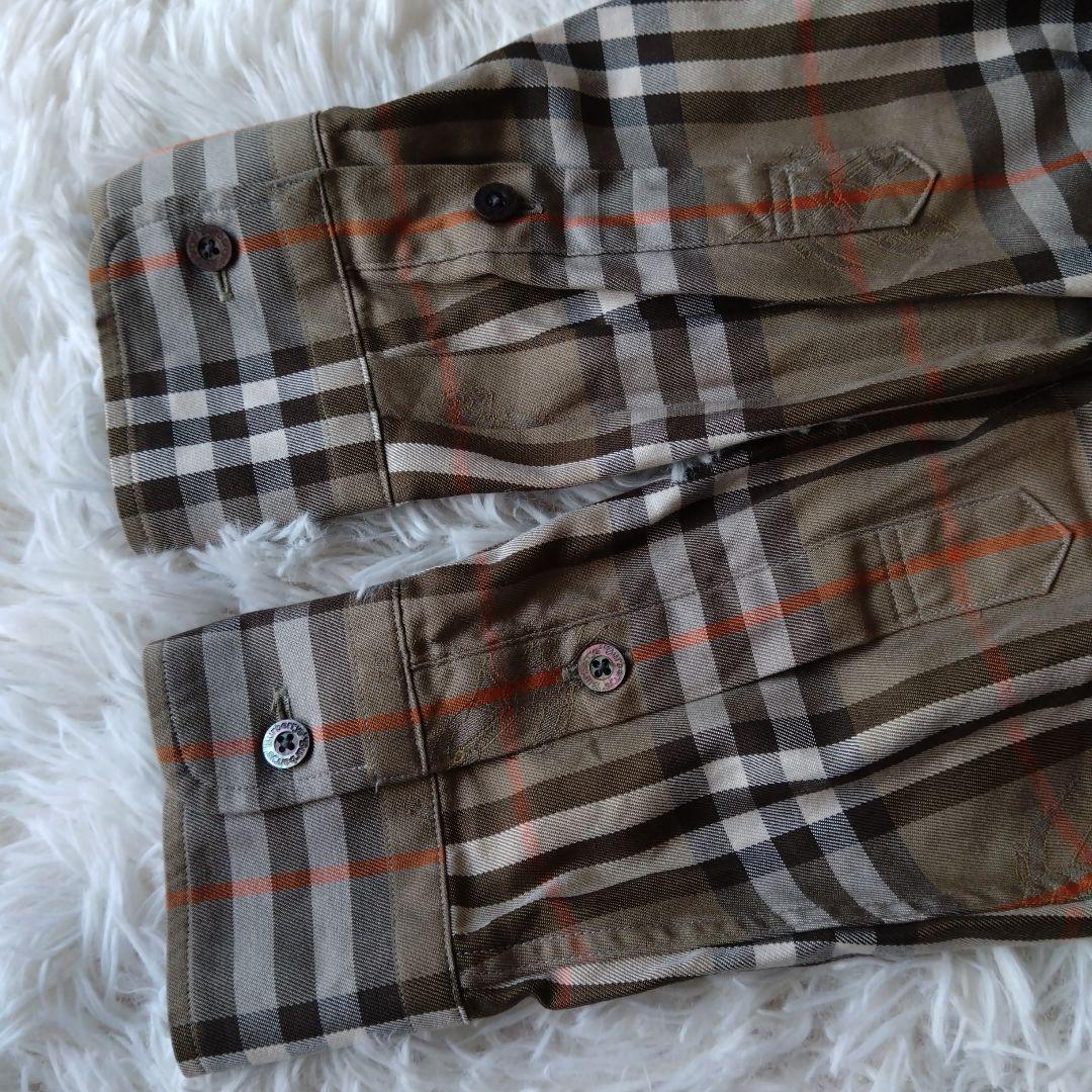 美品✨バーバリーズ　ノバチェック　シャドーホース　シャツ