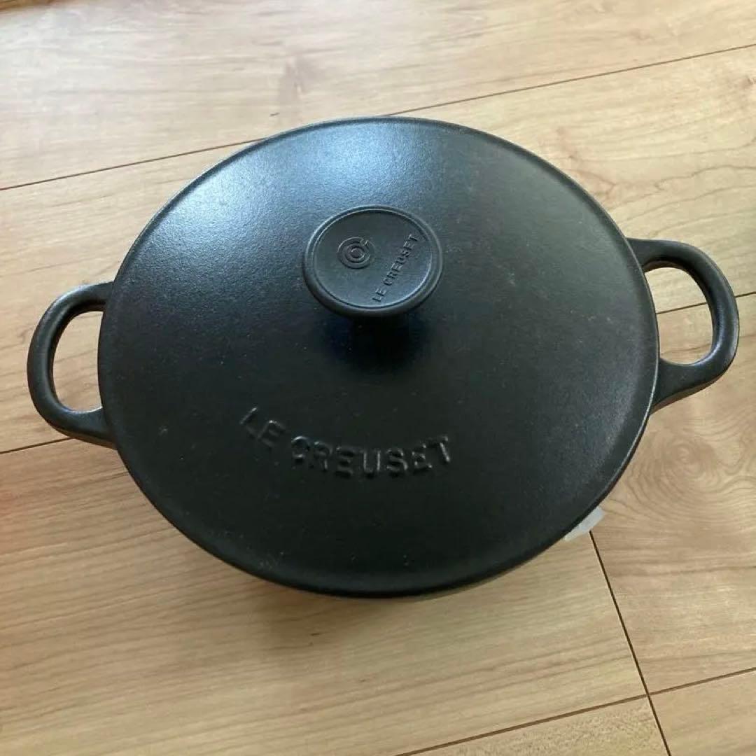 【新品】ル・クルーゼ・マルミット・18cm・ブラック
