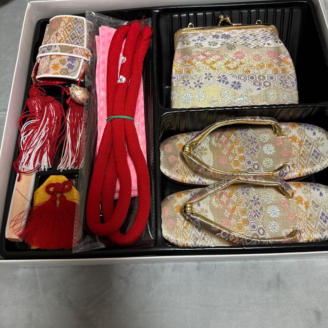 七五三 7歳　着物フルセット 花柄