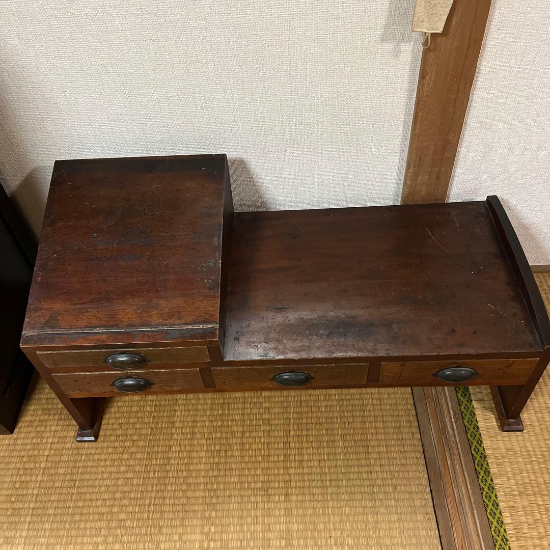 アンティーク　文机