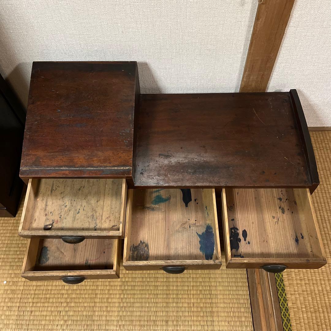 アンティーク　文机