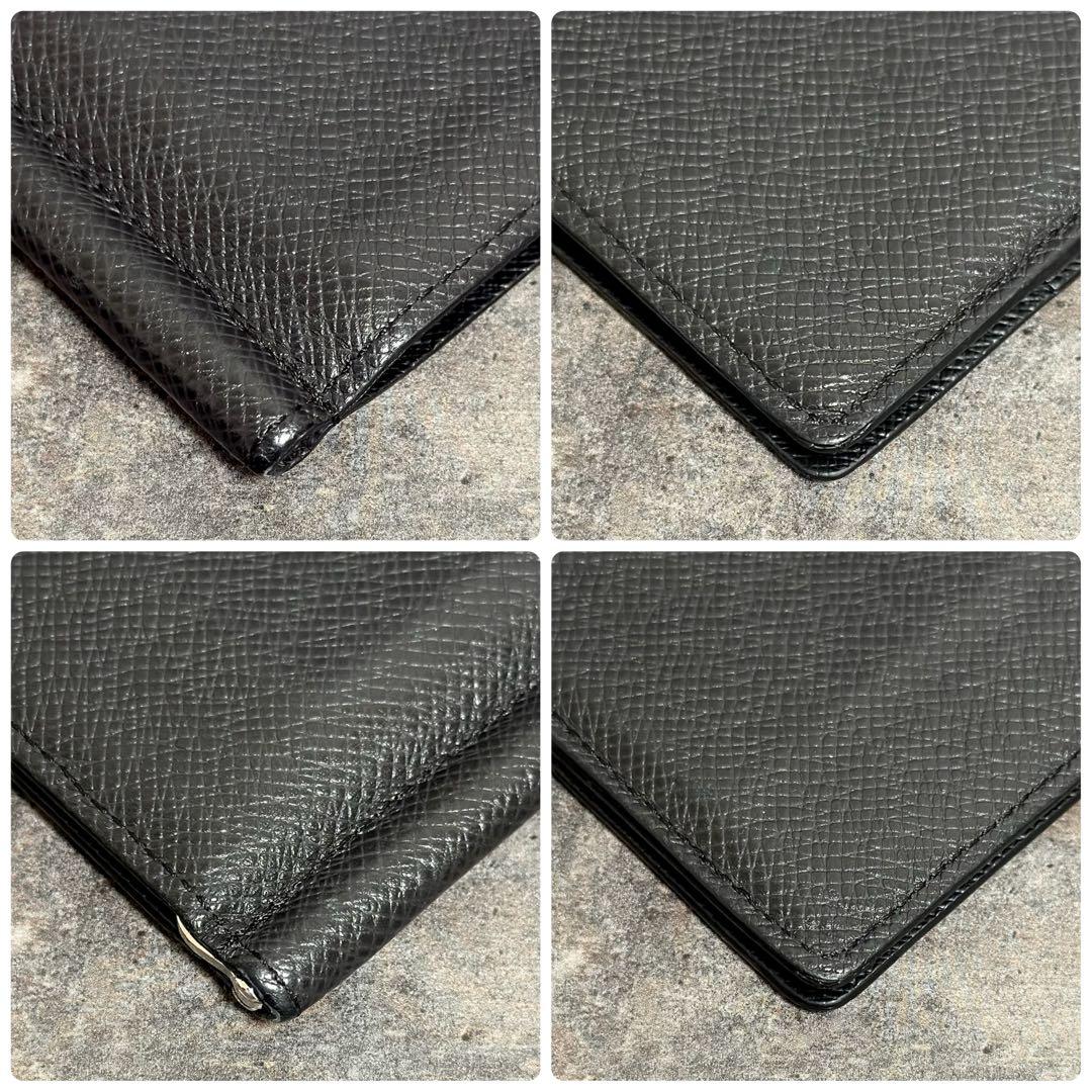 現行 IC搭載⭐️ルイヴィトン タイガ ポルトフォイユ パンス マネークリップ 黒