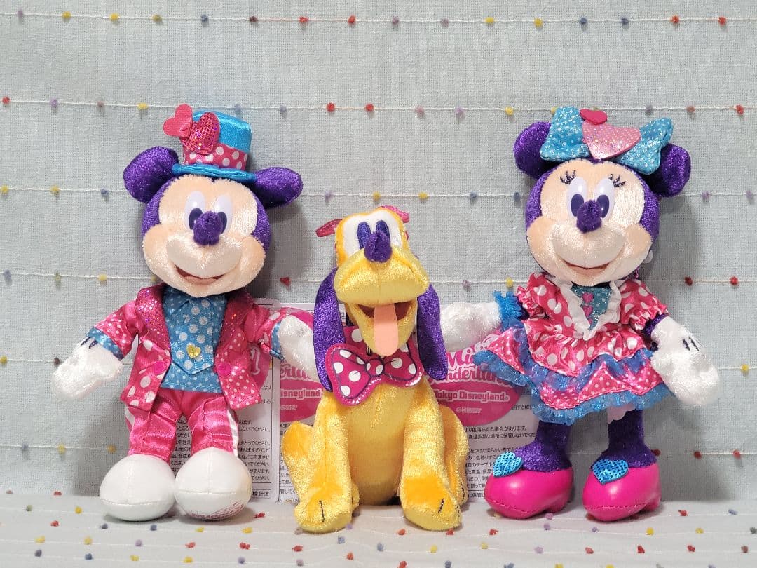 パルパルーザ ミニーのファンダーランド ぬいぐるみバッジ 東京ディズニーランド