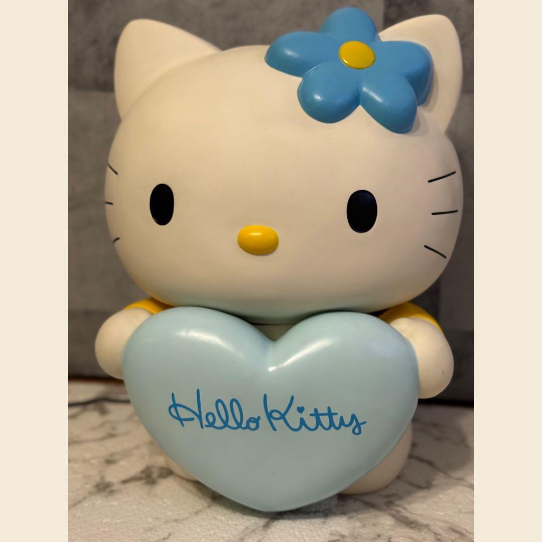 【✨️激レア✨️】HELLO KITTY ハローキティ 特大貯金箱 ソフビ サンリオ