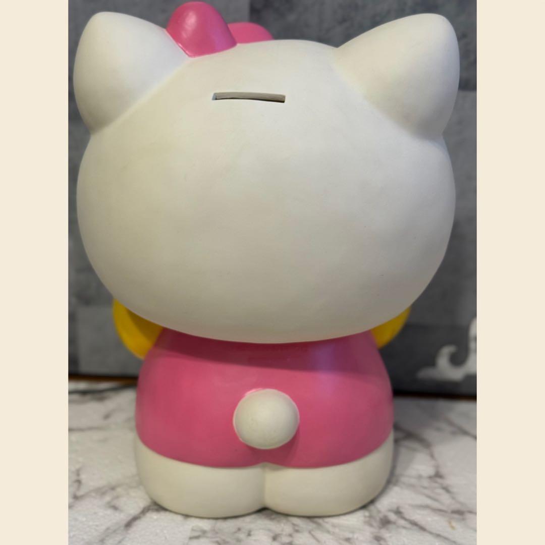 【✨️激レア✨️】HELLO KITTY ハローキティ 特大貯金箱 ソフビ サンリオ