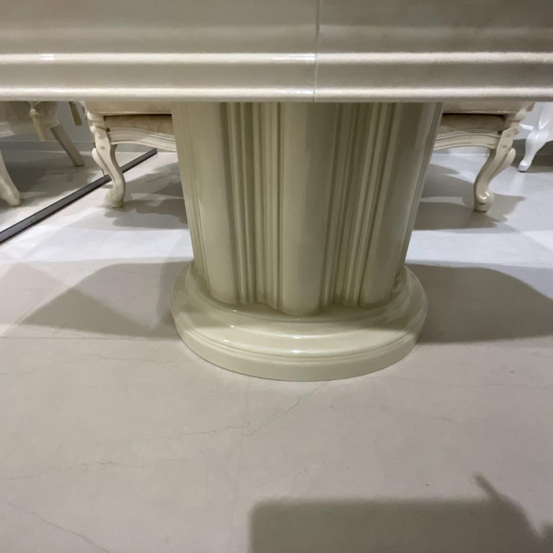 大阪市内配送無料 イタリア製 モレロ・ジャンパウロ 高級ローテーブル ロココ調