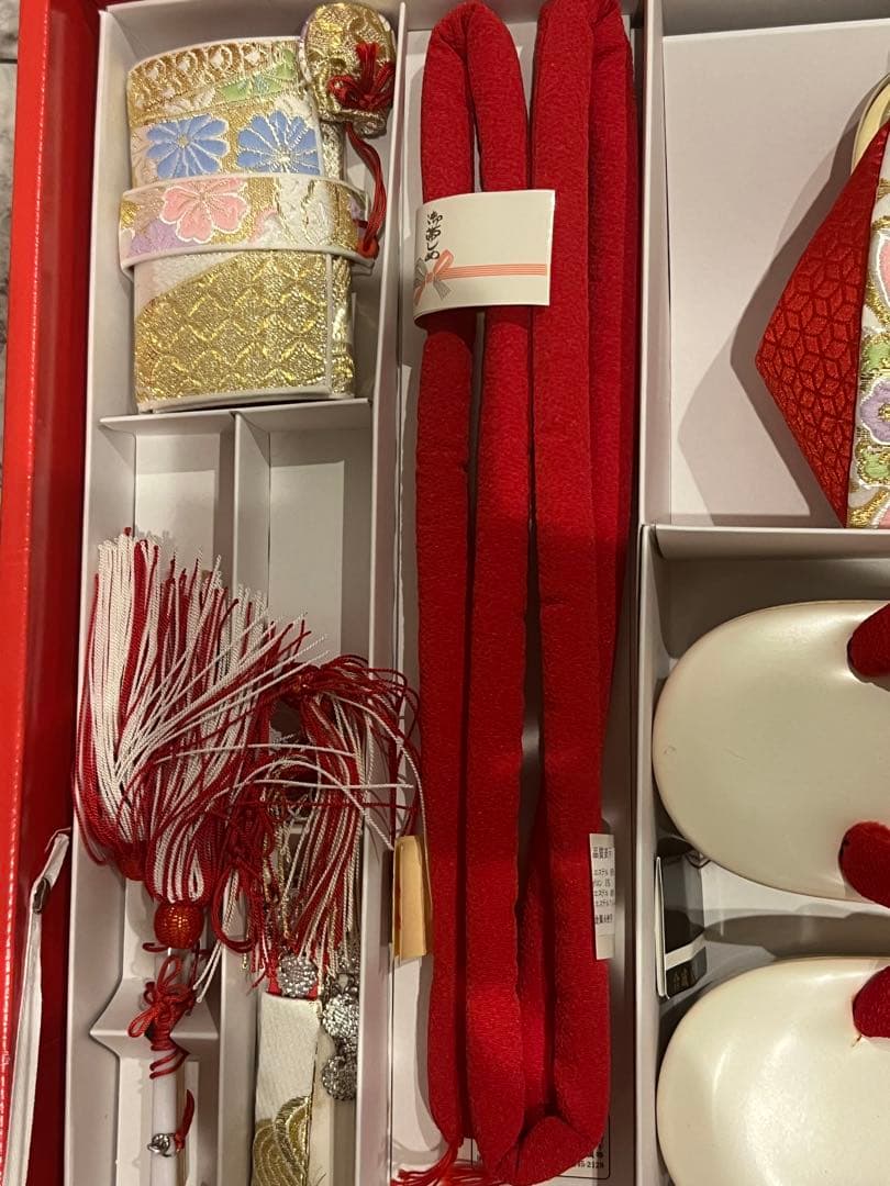 七五三　結び帯 ハコセコセット