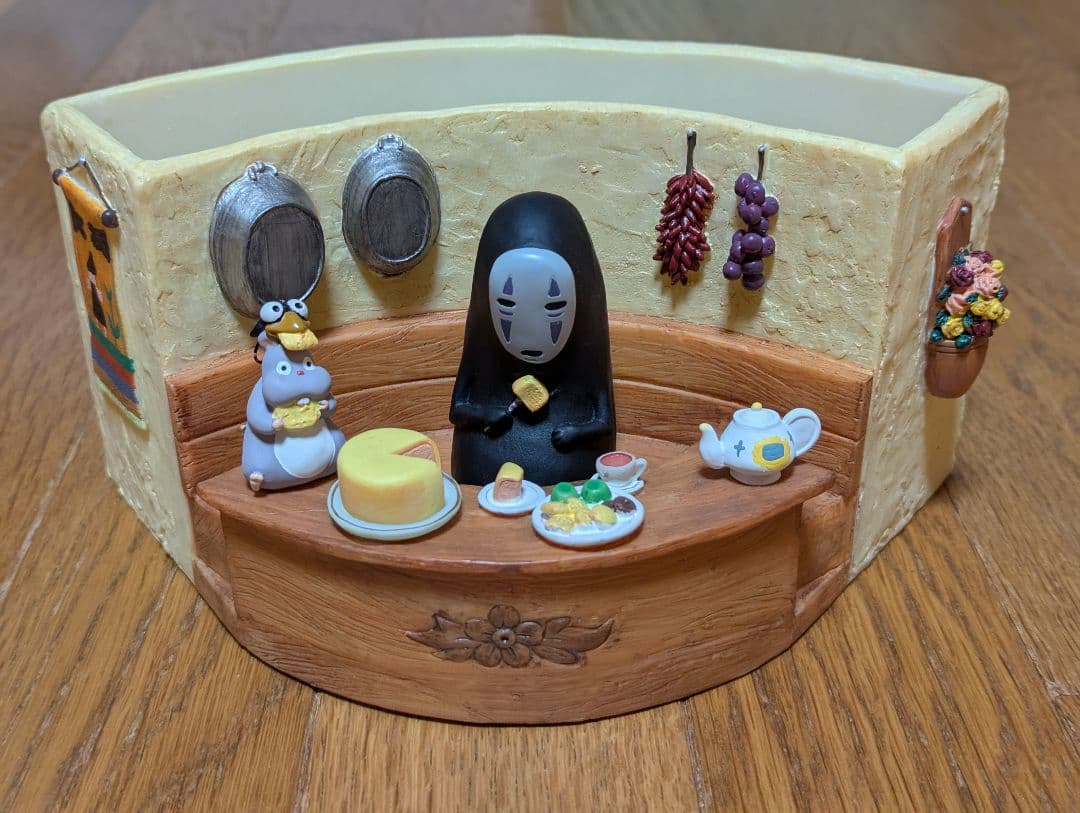 千と千尋の神隠し カオナシ ディスプレイ置物（植木鉢）