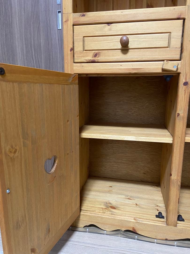 お値下げしました！　ＣＯＵＮＴＲＹ・マルチキャビネット(キャンドール)