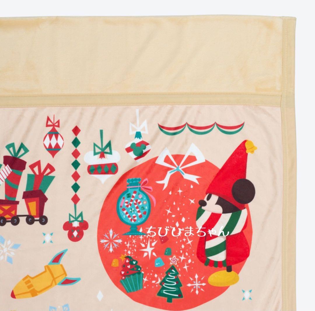 ディズニーリゾート♥クリスマス ミッキーマウス♡リルリンリン 毛布 ブランケット