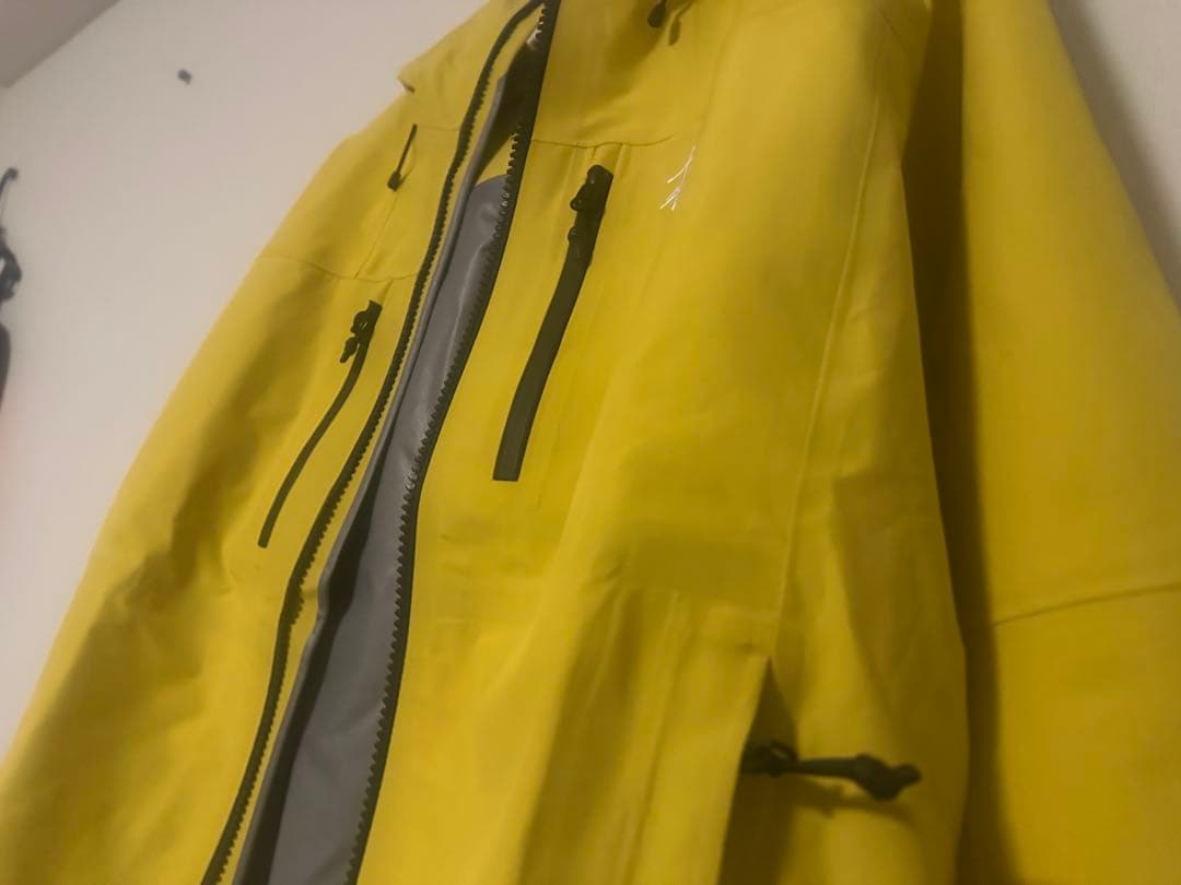 stussy GORE-TEX GUIDE SHELL YELLOW M 新品