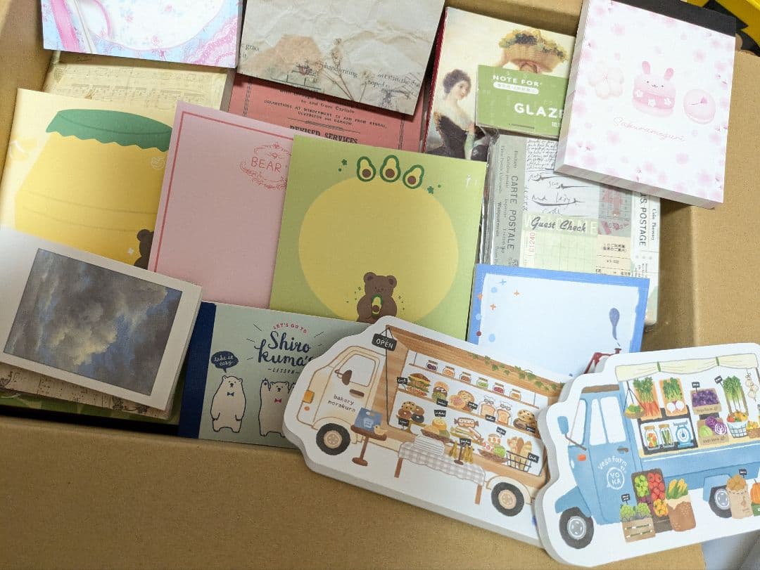 メモ帳　大量ぼっくすD ８０サイズ