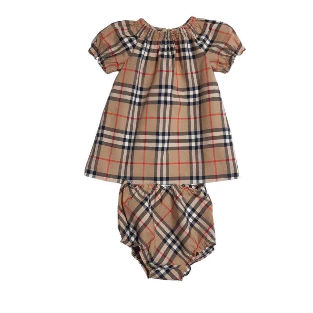 BURBERRY LONDON ENGLAND ベビー ワンピース カバーパンツ