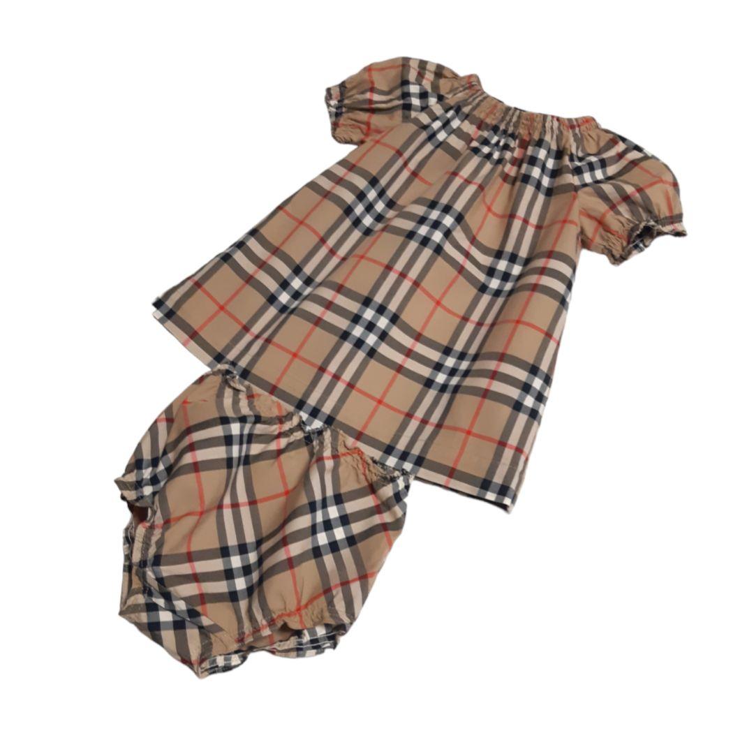 BURBERRY LONDON ENGLAND ベビー ワンピース カバーパンツ