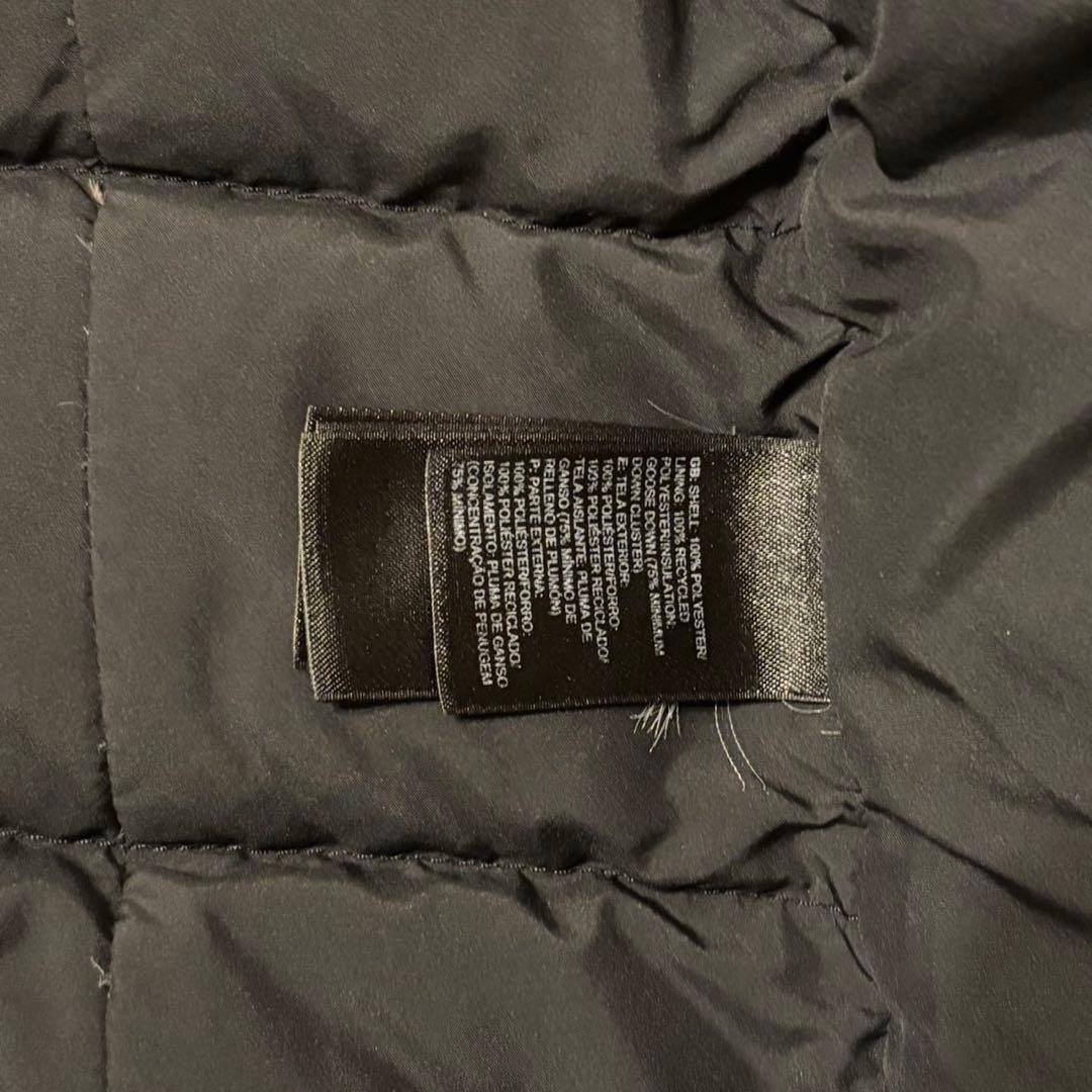 【ザ・ノースフェイス】ヌプシ　ダウンジャケット　700 黒　S 刺繍ロゴ h