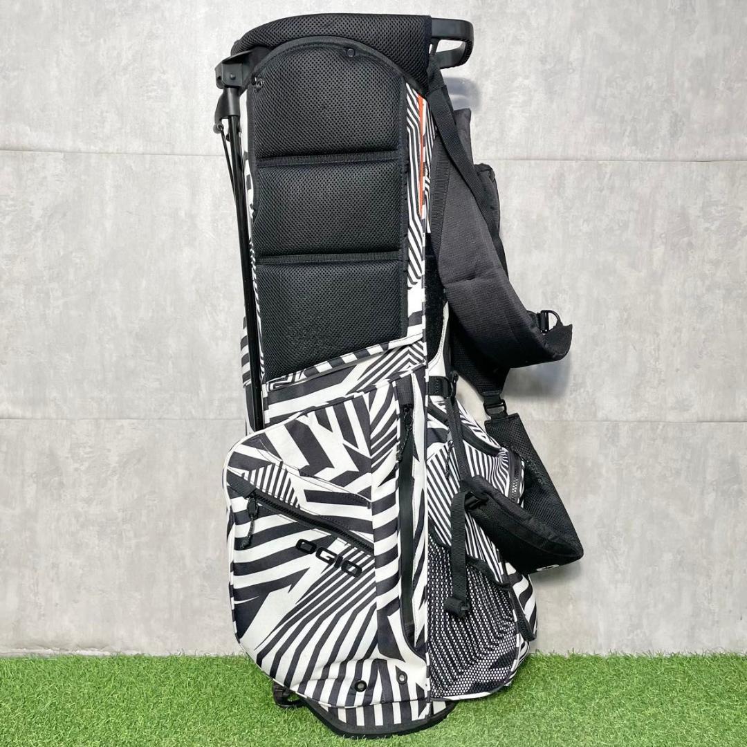 オジオ OGIO キャディバッグ ゼブラ柄 軽量 スタンド式 スプラッシュ柄