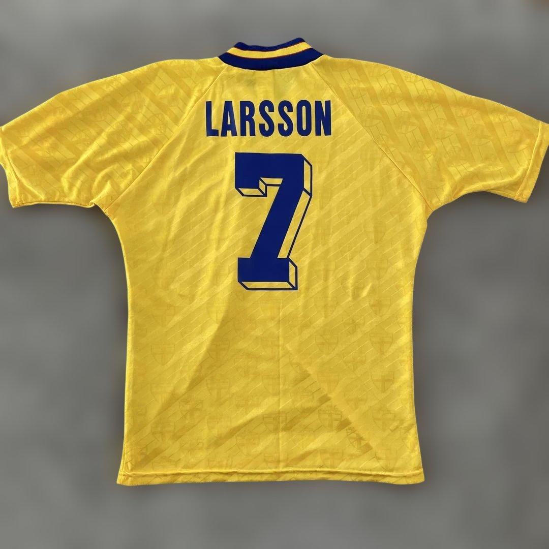 ワールドカップ1994 スウェーデン代表ラーション ヴィンテージユニフォーム