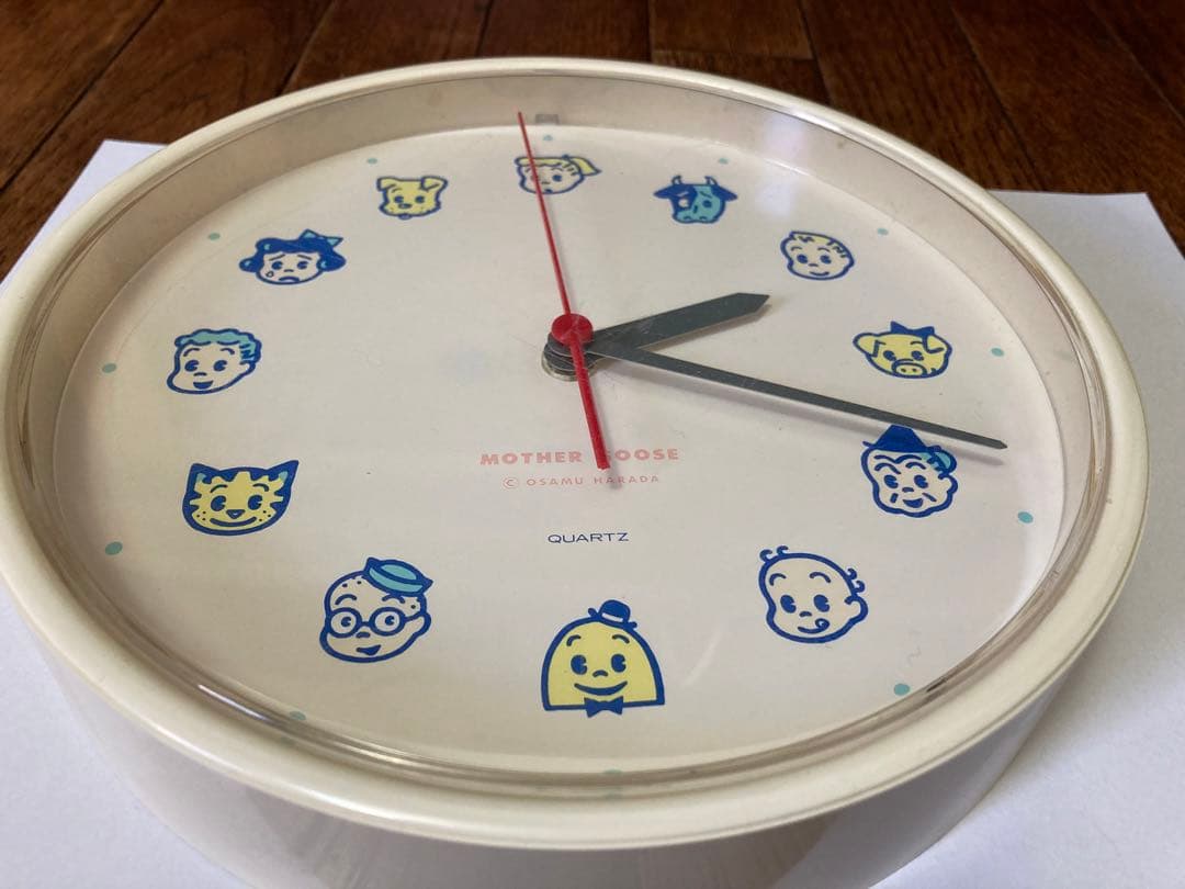 ハラダオサム　マザーグース　時計