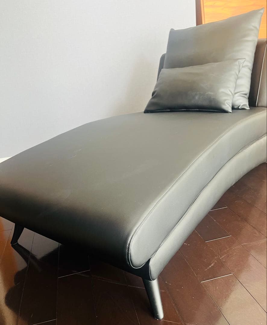 SALE 大特価　美品　送料込　CREWS 日本製シェーズロング　1人掛けソファ