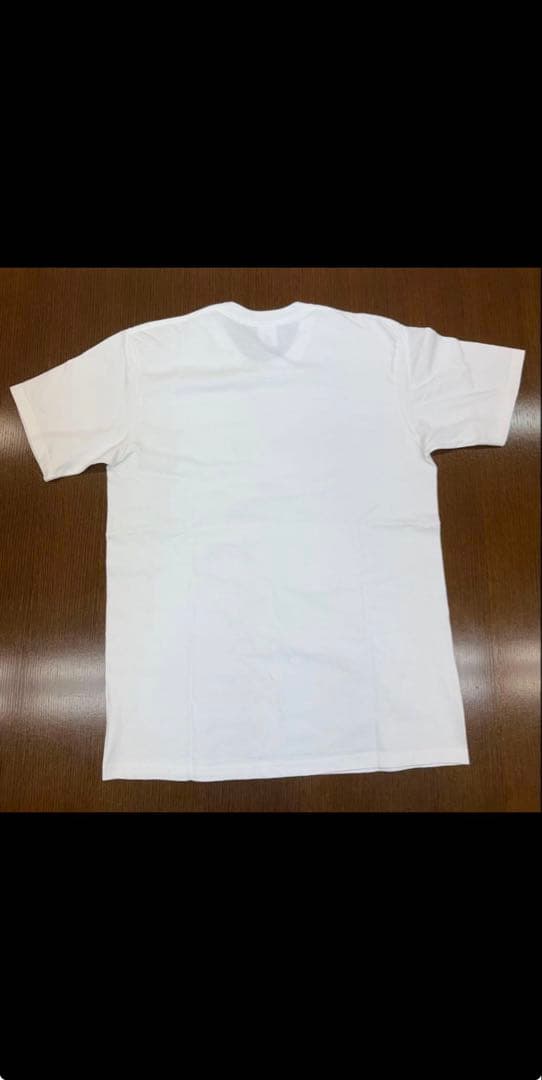 良品　シュプリーム　Tシャツ　半袖　M ホワイト　スワロフスキー　ロゴTシャツ