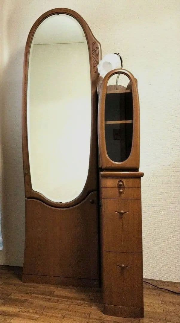 高級　アンティーク　大塚家具　ドレッサー 大容量！