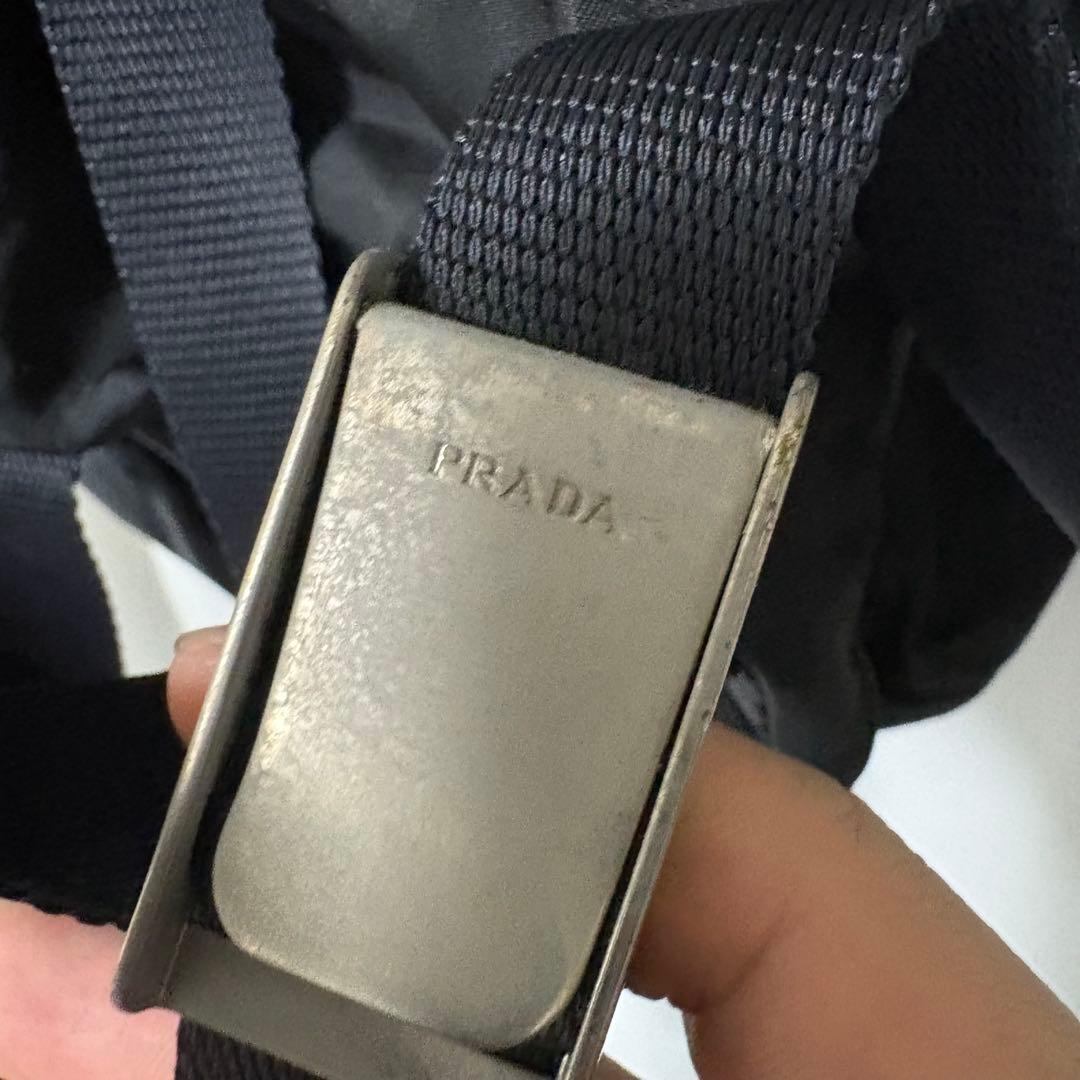 聖*様 PRADA プラダ リュック バックパック ナイロン ブラック