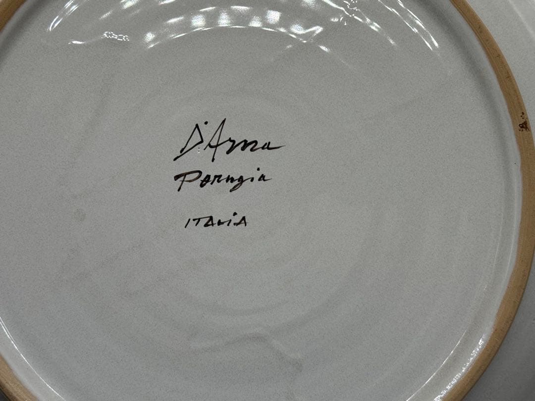 イタリア製　飾り大皿　インテリア　送料込み251226