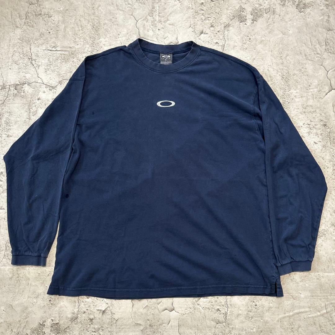 90s OLD OAKLEY 旧タグ オークリー ロンT USA製 L