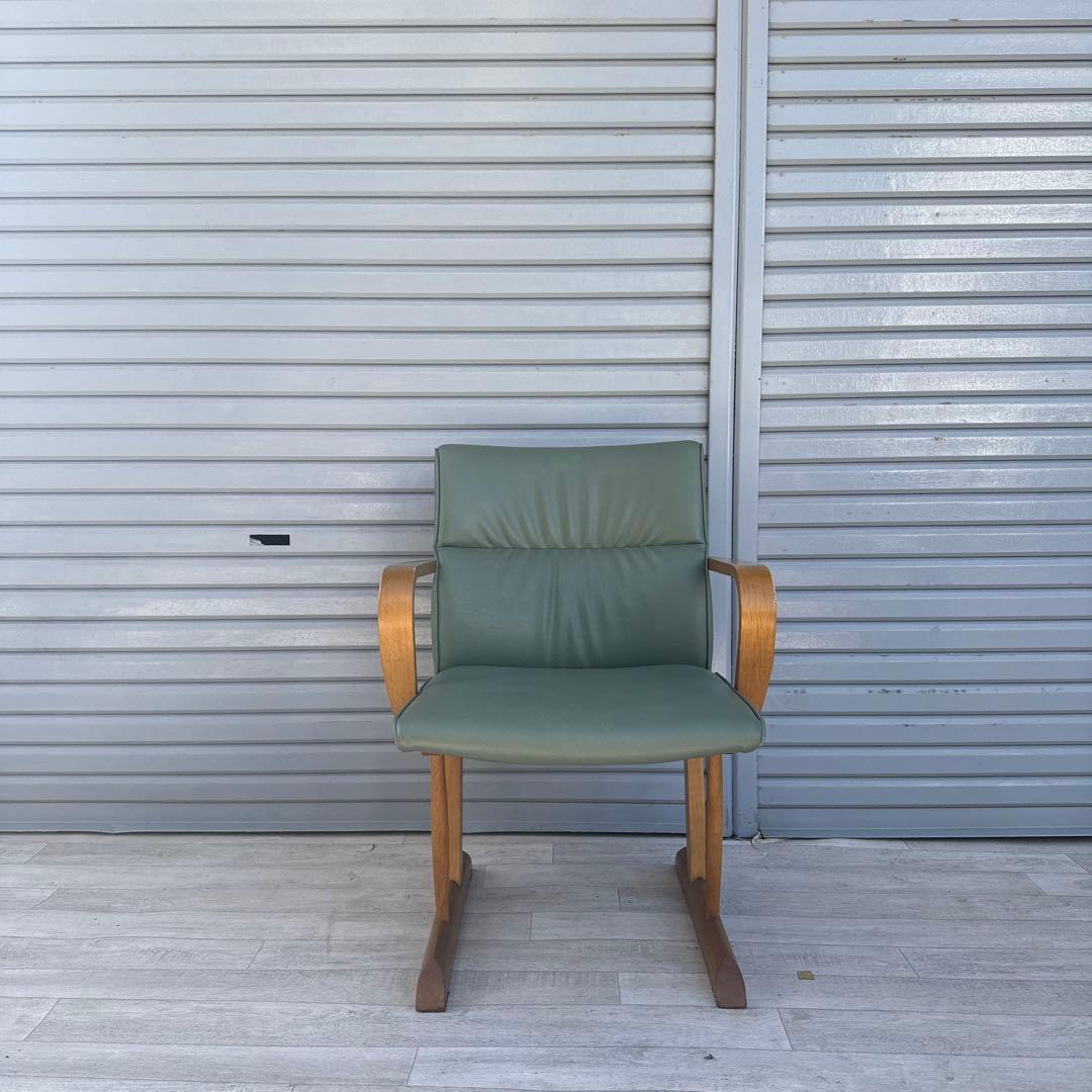 飛騨産業　アームチェア　ダイニングチェア　円空　佐々木敏光 デザイナー