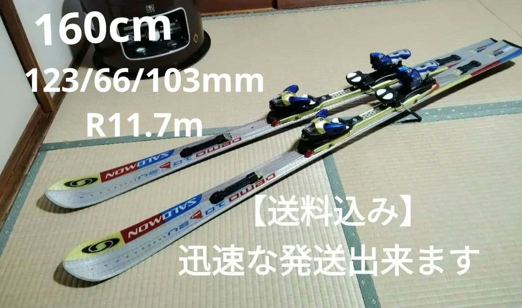 大幅値引‼️【送料込み】wax済み Salomon DEMO 10 160cm