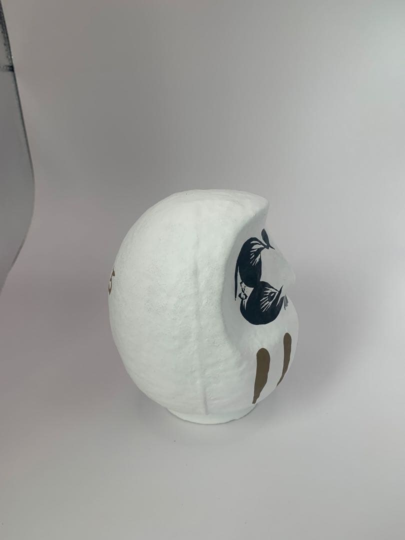 卵型置物 鳥のデザイン 2025年　ダルマ