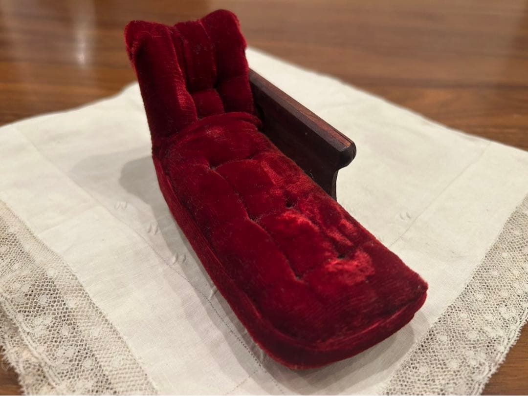 ドール用　ソファ　長椅子　チェア　フランス　アンティーク　ヴィンテージ