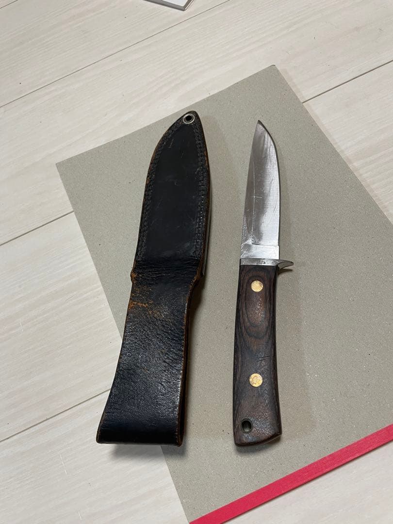 BLACKJACK KNIVES 出刃包丁 レザーシース付き