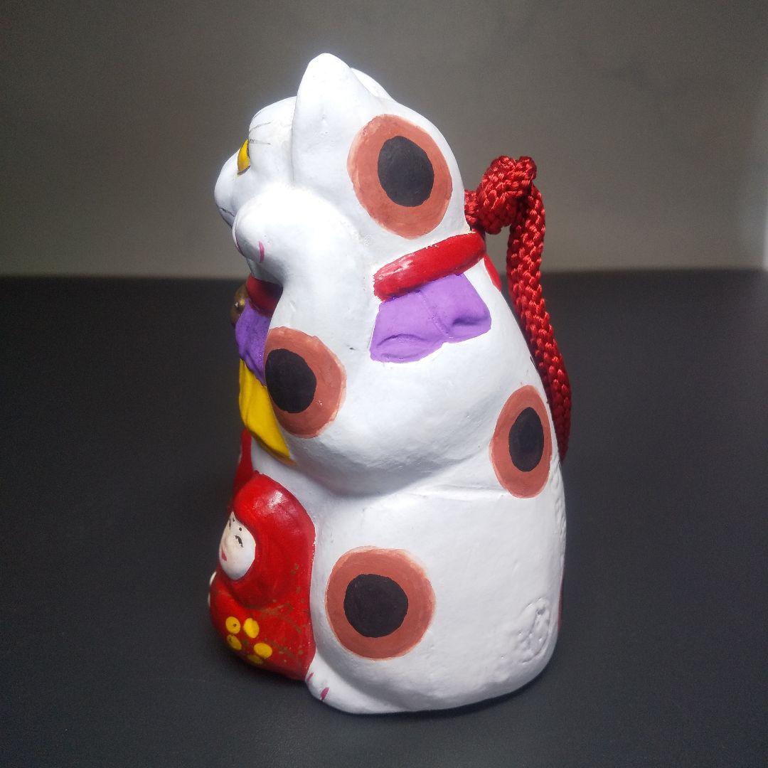 中ノ子勝美 『古型博多人形』ダルマ 招き猫 兎うさぎ 福助 伝統 工芸 置物