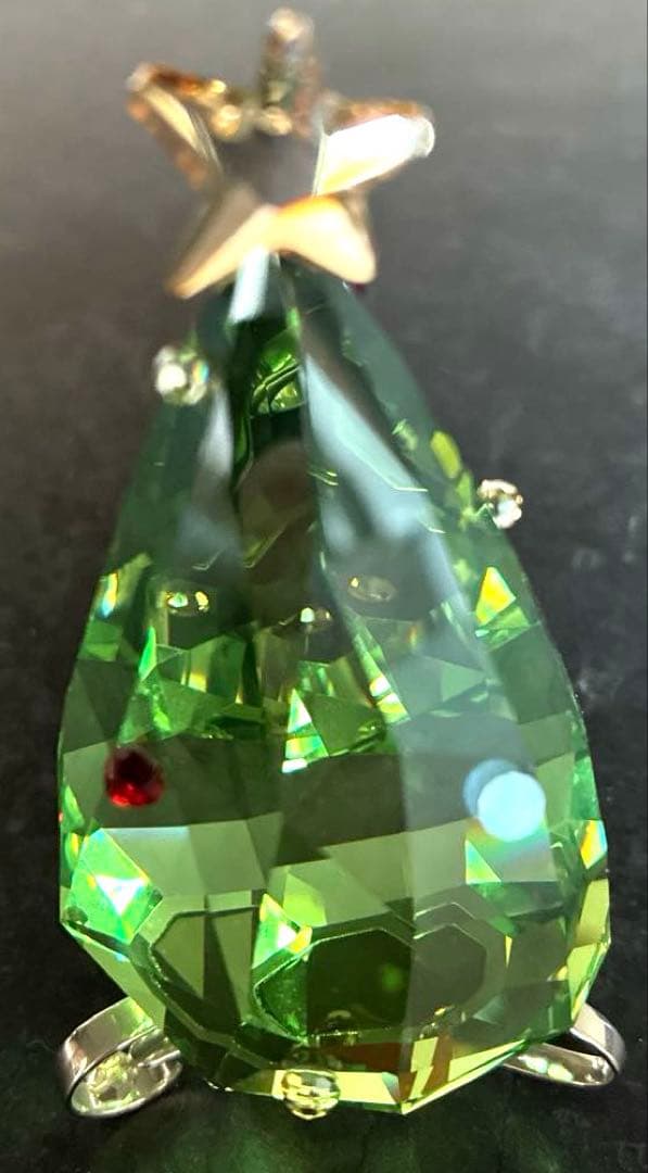 スワロフスキー　クリスマスツリー置物