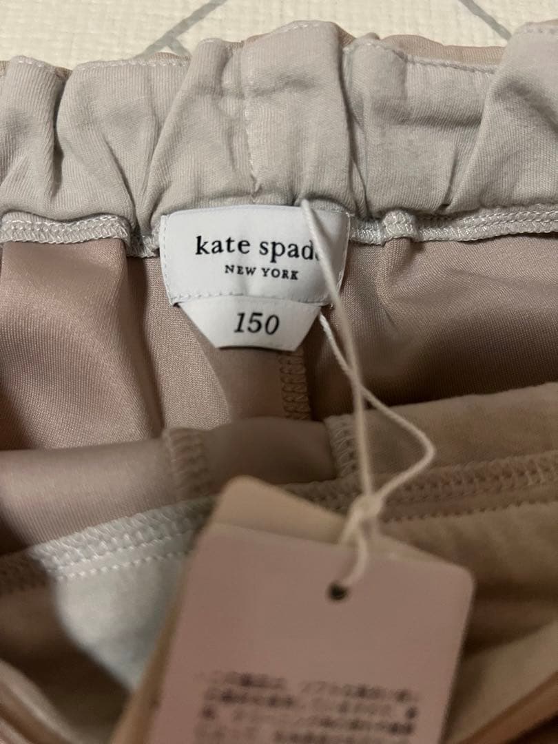 ベージュ プリーツスカート ケイトスペード 150 スカート スカパン タグ付き