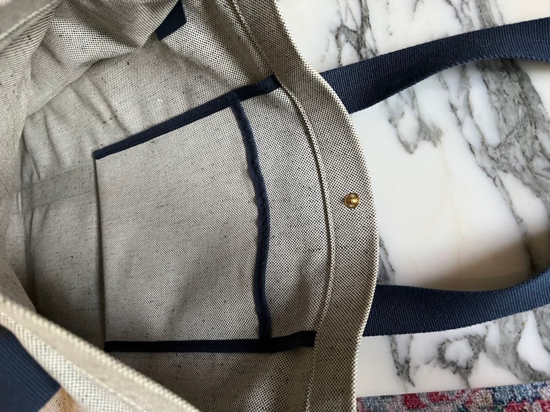 L/UNIFORM リュニフォーム　トートバッグ　プレスバッグ　縦長