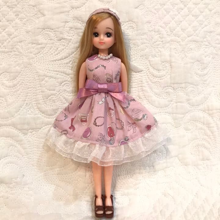 リカちゃん ハンドメイド ワンピース服♡