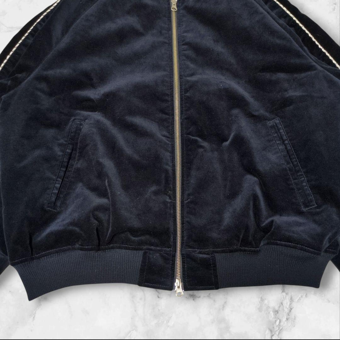 未使用級✨BEAMS 25AW リラックスフィット ベロア スカジャン 完売品
