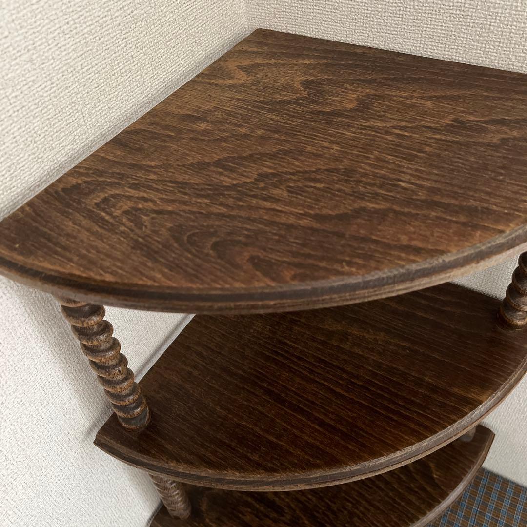 ビンテージ コーナーラック