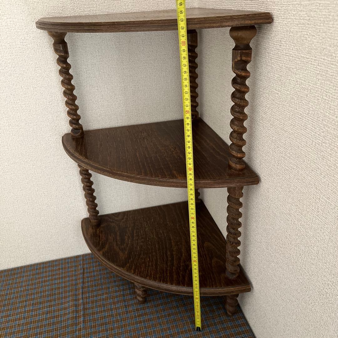 ビンテージ コーナーラック