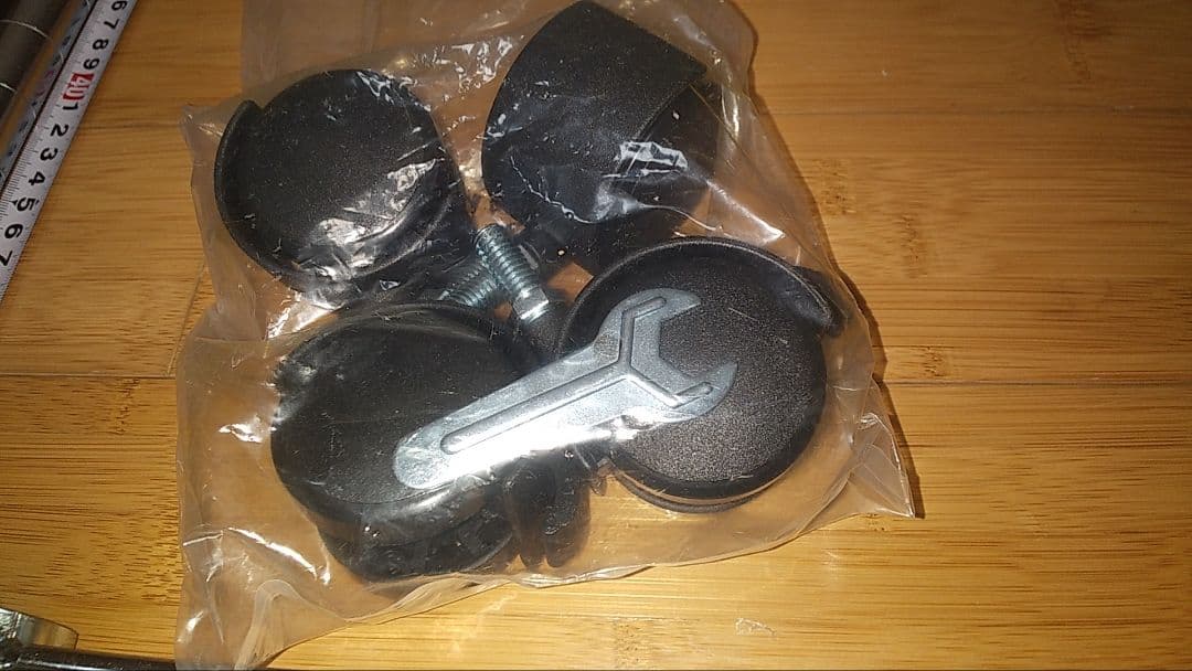 メタルラック　178✖90×46　4枚板 送料込み　　ハンガーポール　キャスター