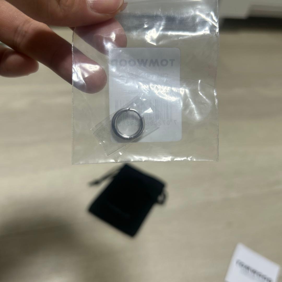 【片耳】tomwood clssic hoops small silver