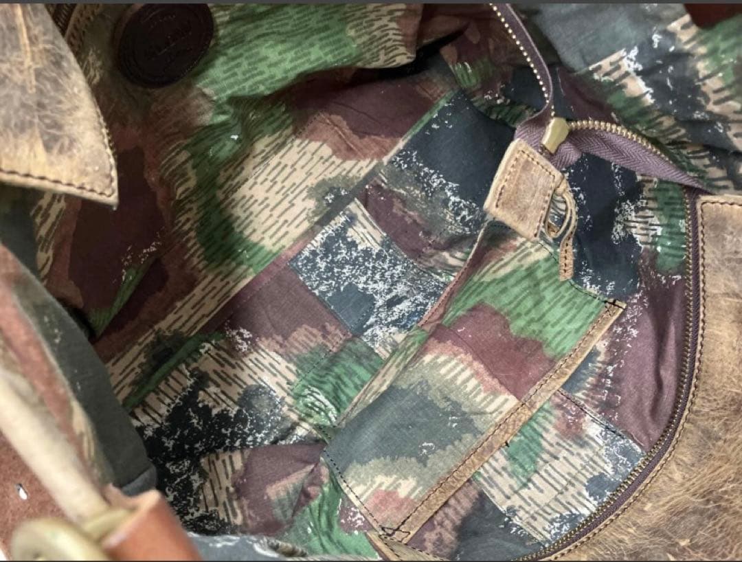 KJ　クーズー kuduレザー 2way トートバッグ　激レア　本革