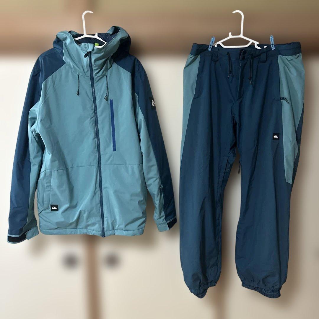 クイックシルバー(QUIKSILVER) スノーボードウェア上下セット　L